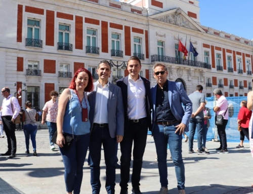 Javier Rodriguez Palacios y Juan Lobato exigen en la Puerta del Sol la reapertura del SUAP Luis Vives