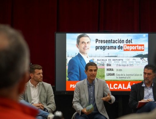 Javier Rodríguez Palacios presenta el programa de Deportes #PorAlcalá a los clubes de la ciudad