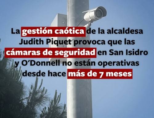 Las cámaras de San Isidro y O’Donnell llevan más de 7 meses inoperativas